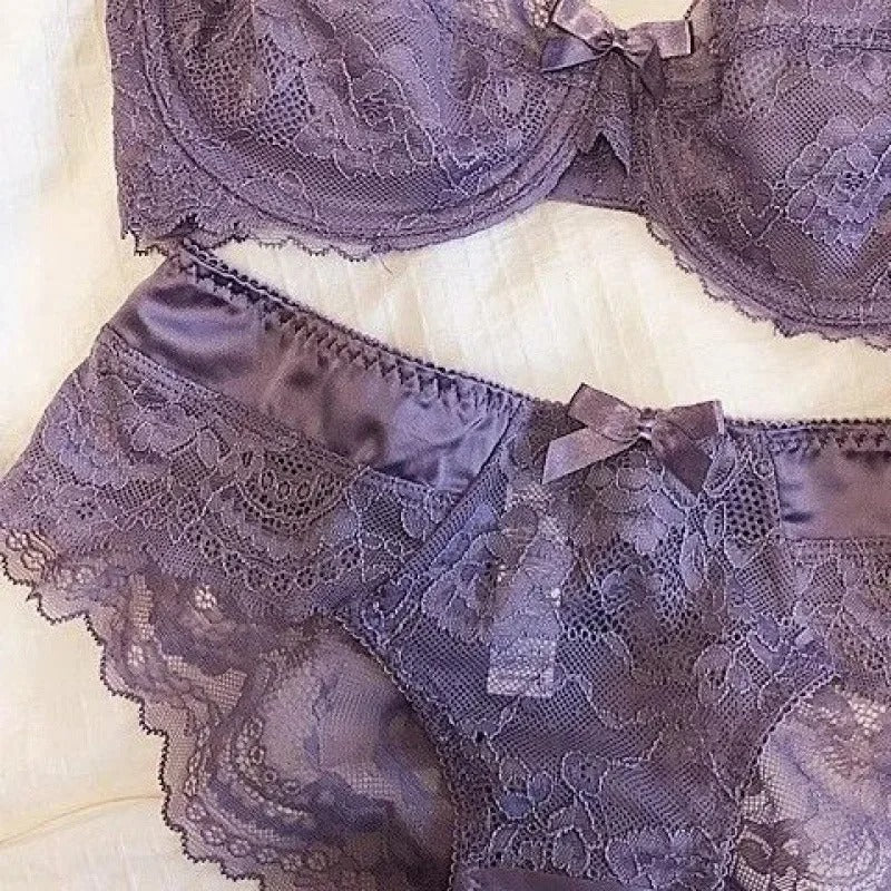 MOYISU French Romantic Ultra-thin Lace Sexy Transparent