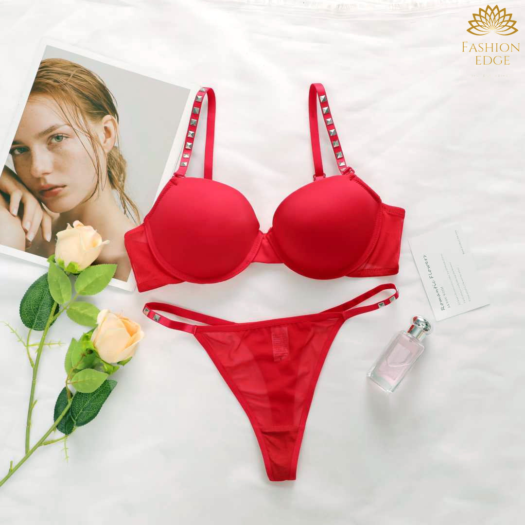 Metallic Allure Set Metal Strap Wired Push-up