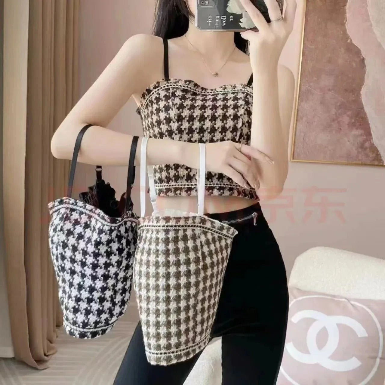 Slimming Lace Trim Halter Vest Women's camisole Top