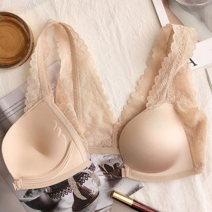 Front Open Paded Push-up