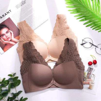Front open Push-Up Bra Wired Seamless