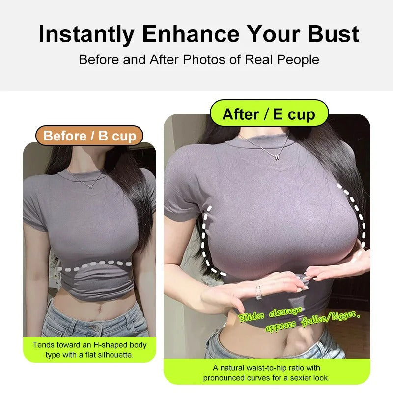 Silicone Bra for Women - Self-Adhesive Backless Strapless