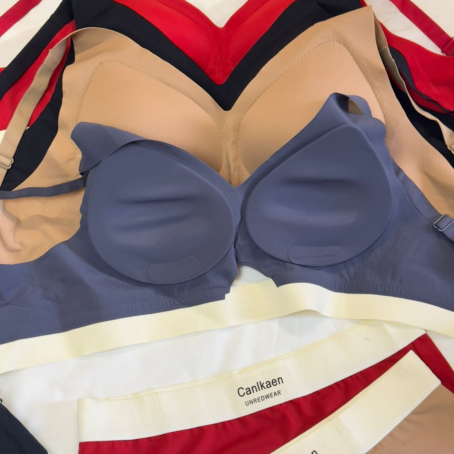 canlkaen Seamless Bra Set
