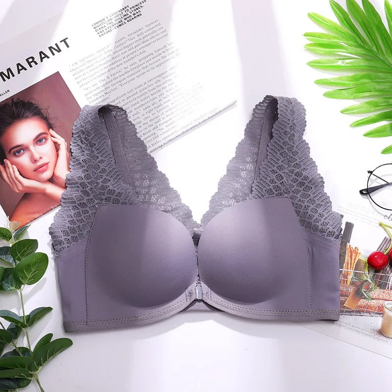 Front open Push-Up Bra Wired Seamless