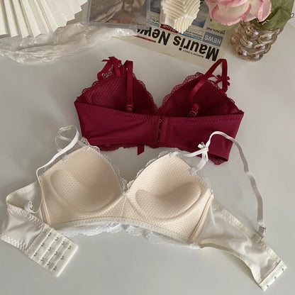 Royal Charm Soft Lace Underwire Bra & Panty Set