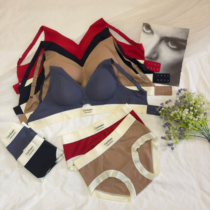 canlkaen Seamless Bra Set