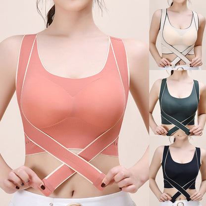 Posture Corrector Workout Sports  Womens Fitness Padded Yoga Sports Bras