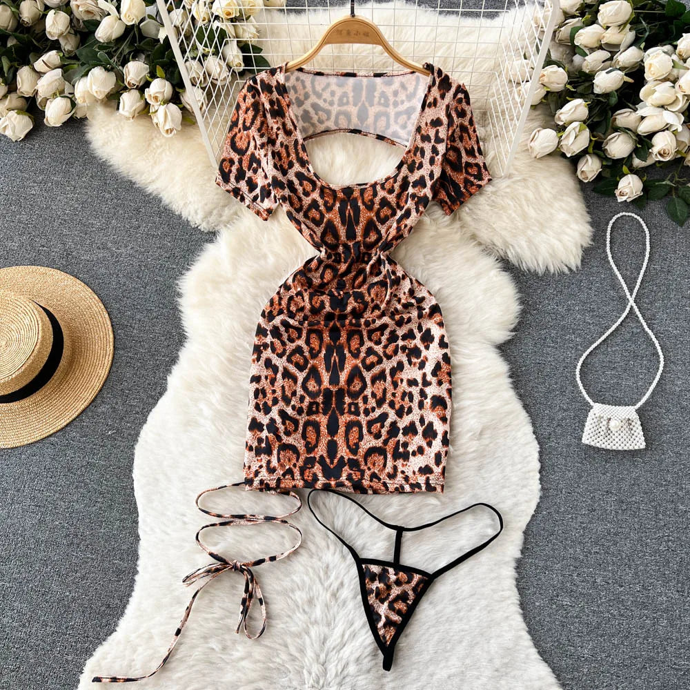 Top Trending Wild Leopard Print Sexy Lingerie