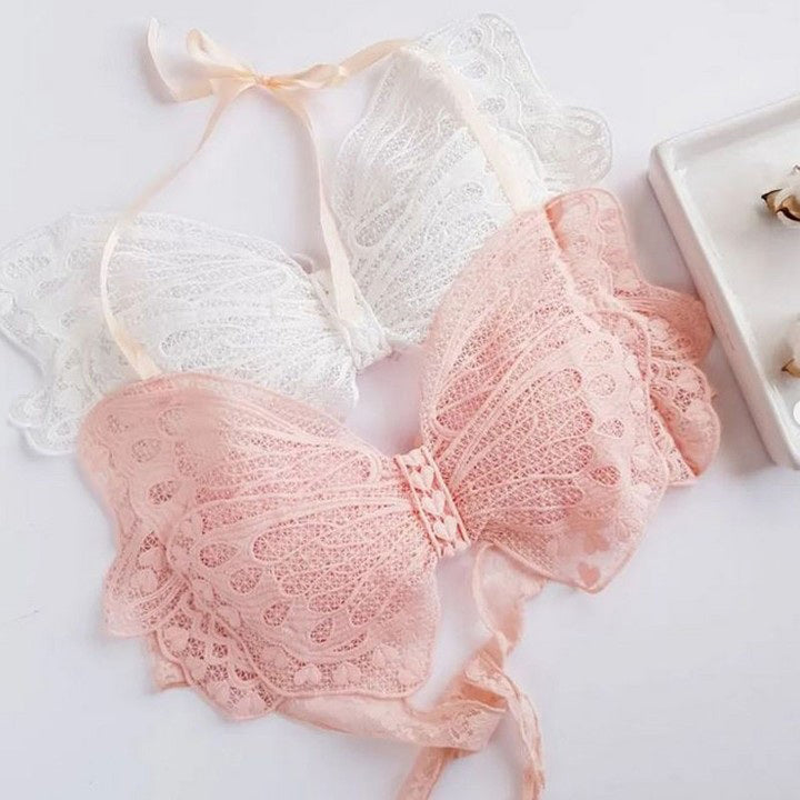 High Quality Butterfly Lace Design Backless Bikini Style