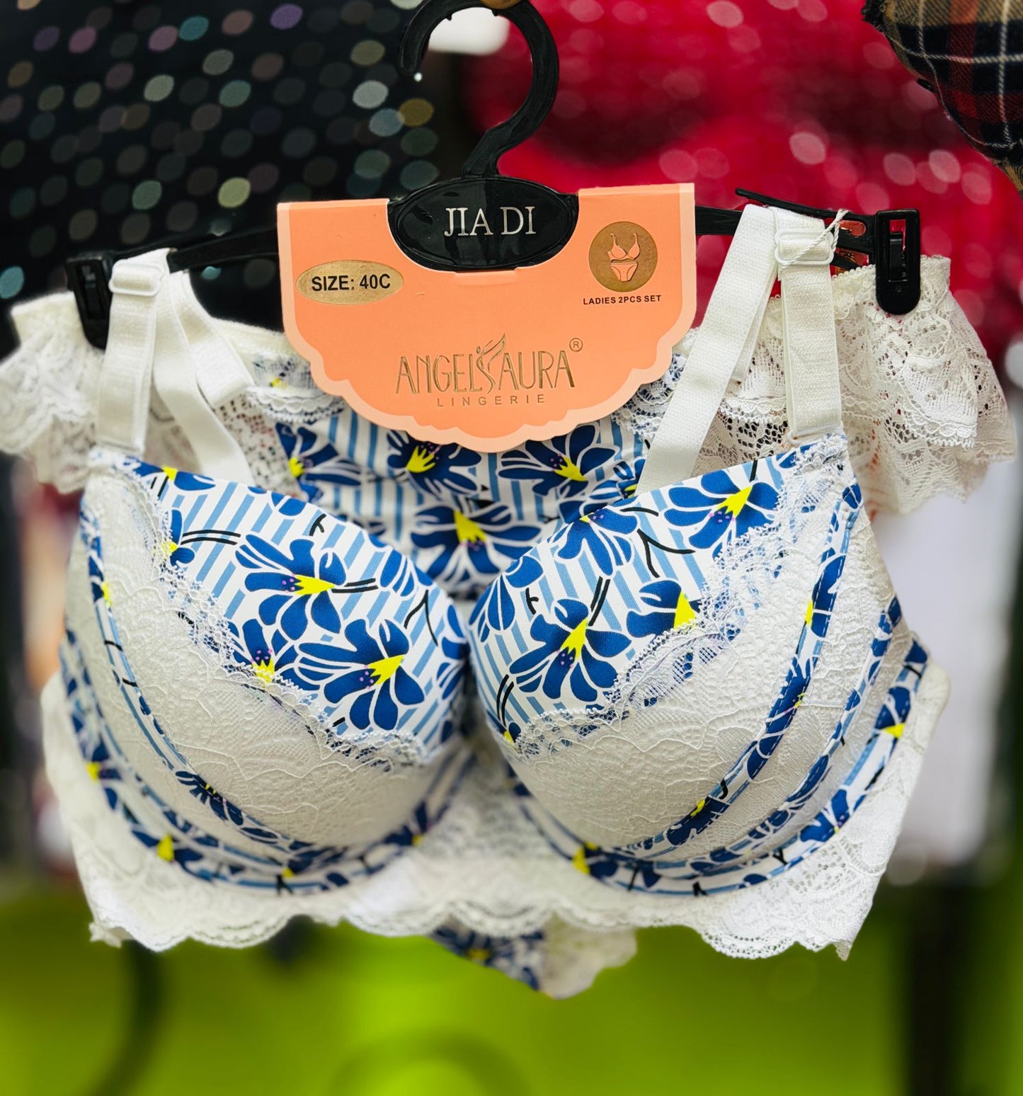Floral Grace Premium Bra Set