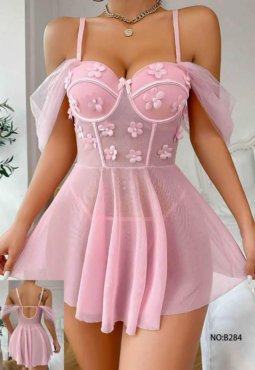 Dreamy Desire Premium 2pcs Nighty