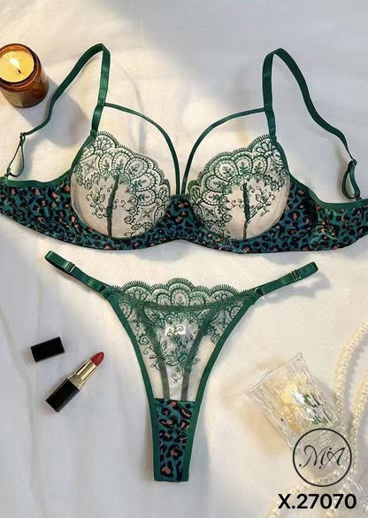 Mesh Magic See-Through Net Bra Set