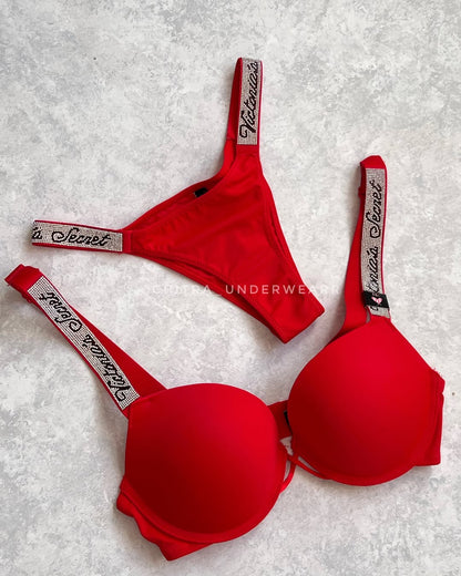 Victoria Secret Bra Set Thong Style Premium Quality