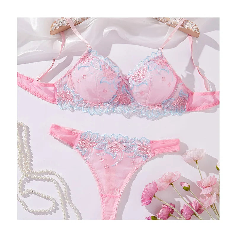 Luxury Crystal Mesh Lace Set