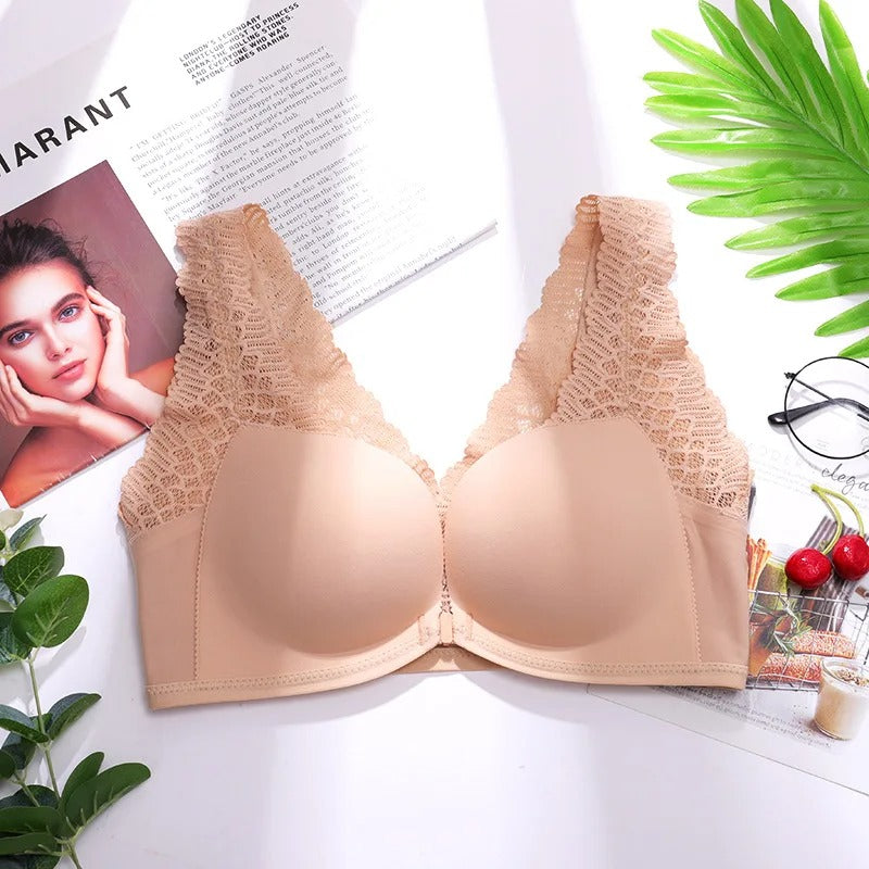 Front open Push-Up Bra Wired Seamless
