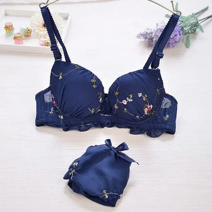 Luxury Dream Padded Lace Bra & Matching Panty Set