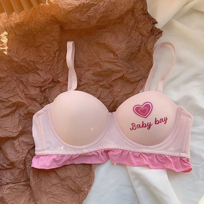 Top Hot Selling Baby Bay Paded Push-up Bra Set