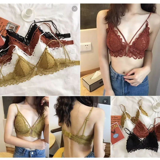 V-Neck Light Paded Push-up