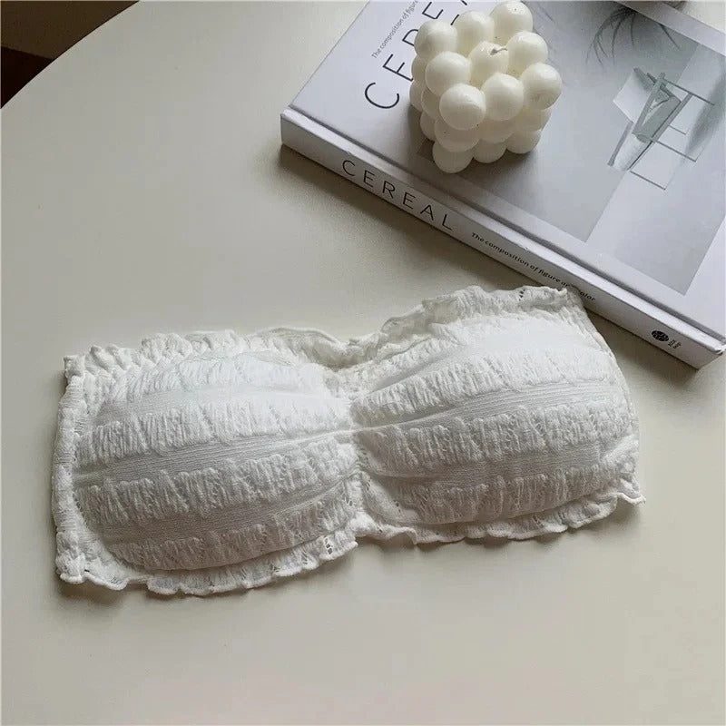 New Backless Strapless Bralette Prevents Light pad Bra