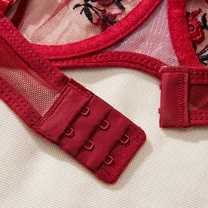 Eternal Rose Sheer Lace Set 🌹🖤