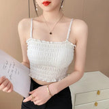 Ladies imported Soft Paded Push-Up Sleeveless Camisole Top Trending Style