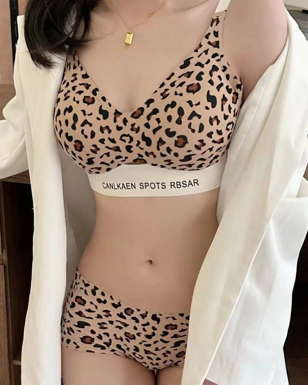 Ultra Butter Soft Heart Print Bra Set