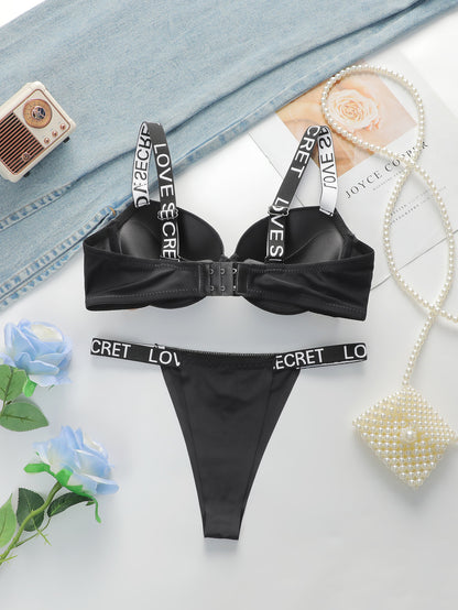 Love Secret Paded Push-up With Thong Styel Wear