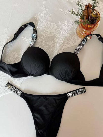 soft fabric Elegant lace. Pure VS confidence