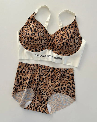 Ultra Butter Soft Heart Print Bra Set