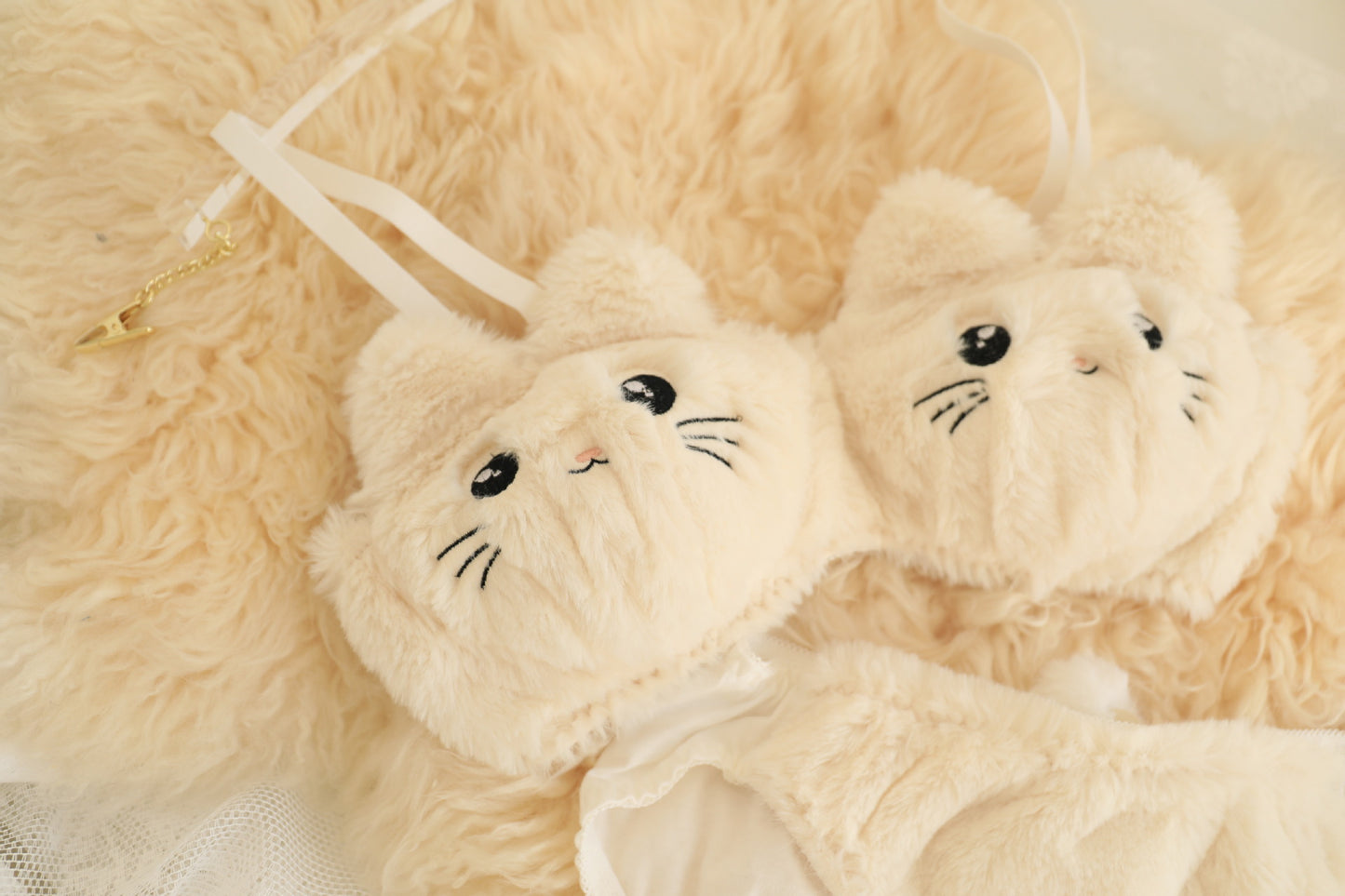 Soft Cuddle Teddy Bra Set