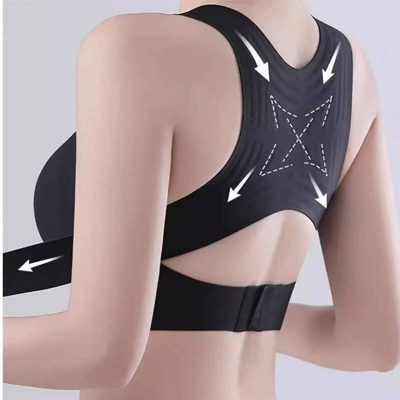 Posture Corrector Premium Plain Bra Front Clouser