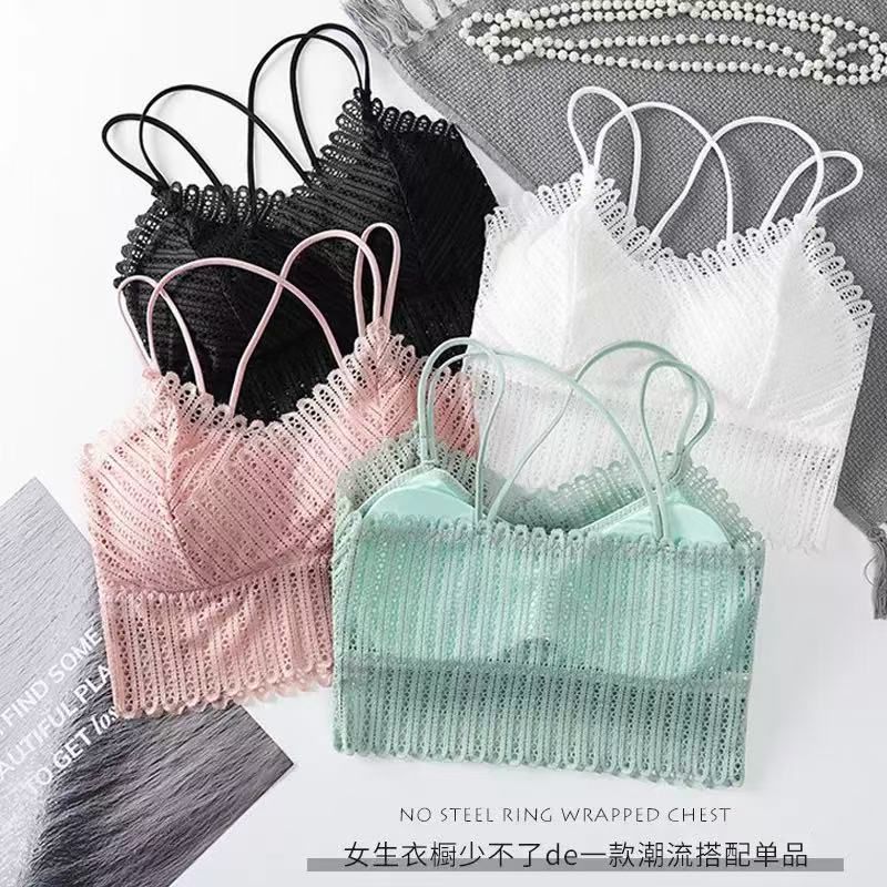 Soft Milky Stuff Net Blouse Paded Push-up Uplifting Bra