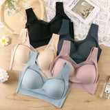 Paded Push-up Seamless Wire-free Posture Corrector Bra