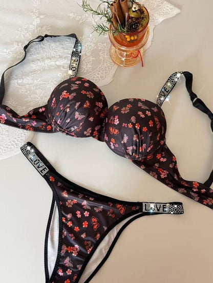 soft fabric Elegant lace. Pure VS confidence