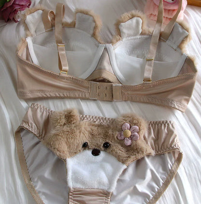 Winter Teddy Soft Touch Set