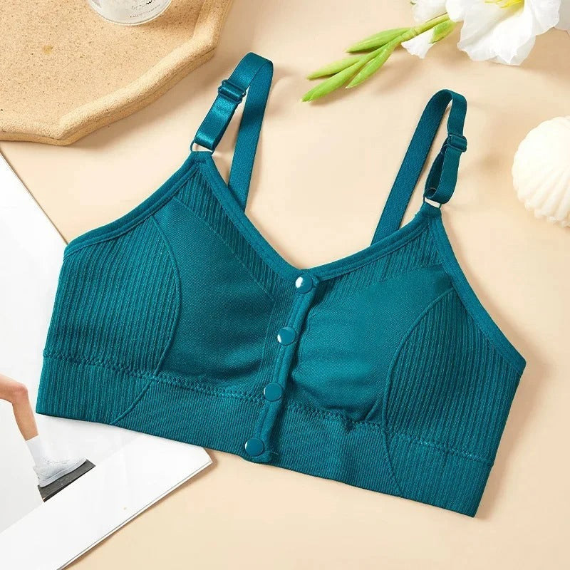 Women's Wireless Strapless Bralette Backless Breathable Sports Bra