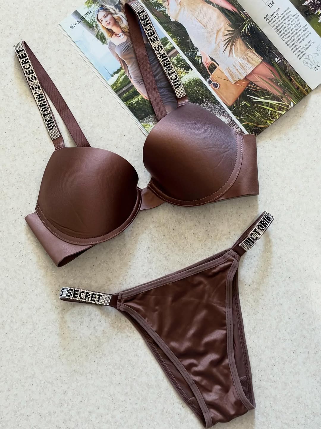 Victoria Secret Full Cup Padded pushup Bra set