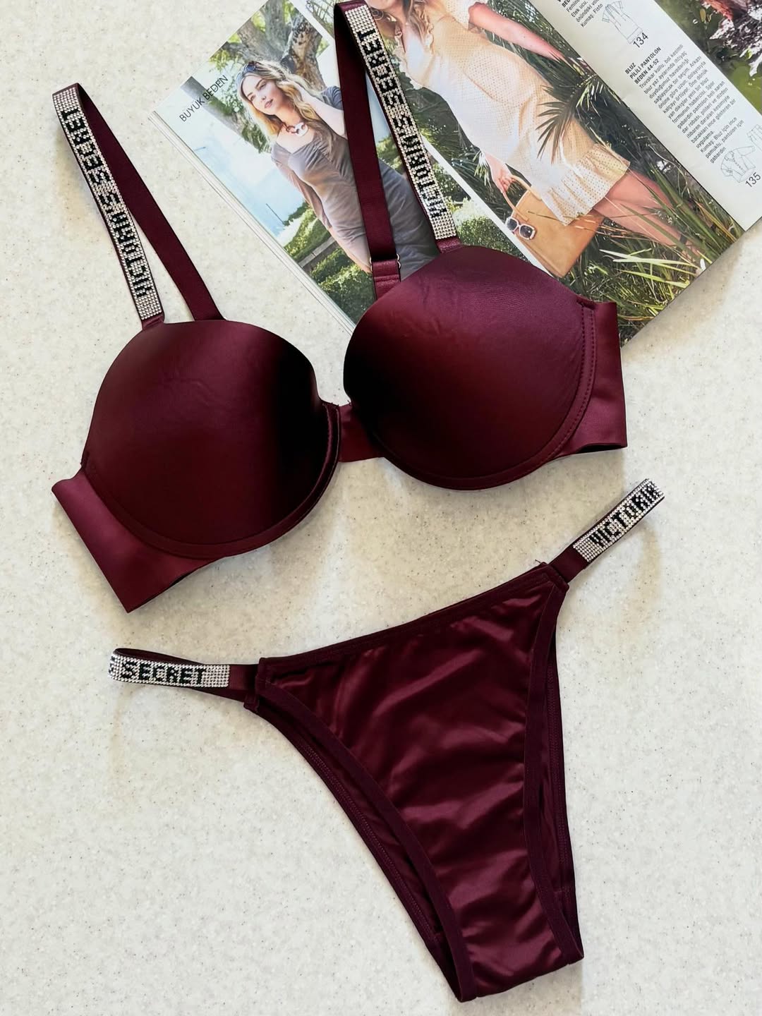 Victoria Secret Full Cup Padded pushup Bra set