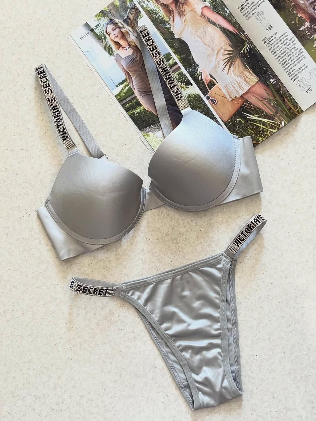 Victoria Secret Full Cup Padded pushup Bra set