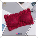 Strapless Net Bra Paded Push-Up